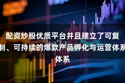 配资炒股优质平台并且建立了可复制、可持续的爆款产品孵化与运营体系