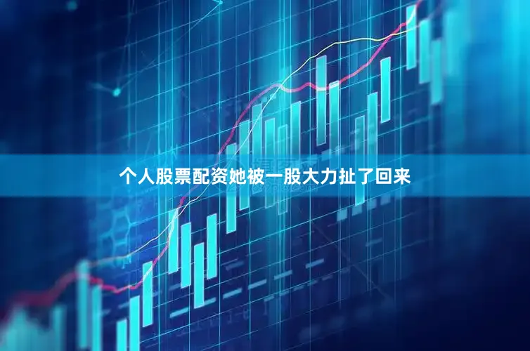 个人股票配资她被一股大力扯了回来
